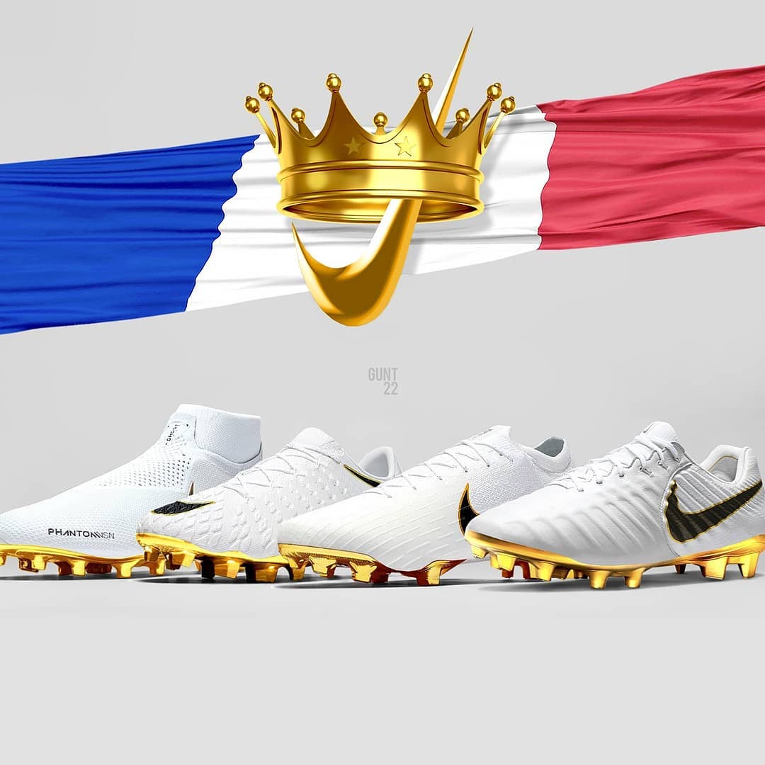 Nike To Release White Gold France World Champions Boots Pack
